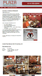 Mobile Screenshot of plazamexicangrill.com